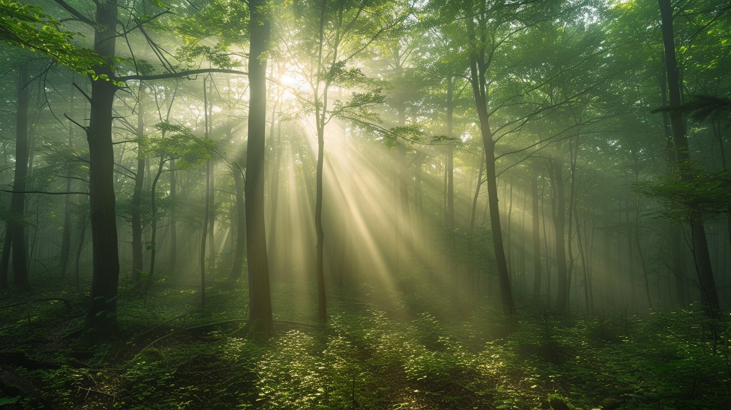 Free Enchanted Forest Light Image - Forest, Sunlight, Mist | Download ...