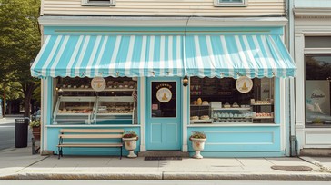 Free Charming Blue Store Image - Blue, Store, Vintage | Download at ...
