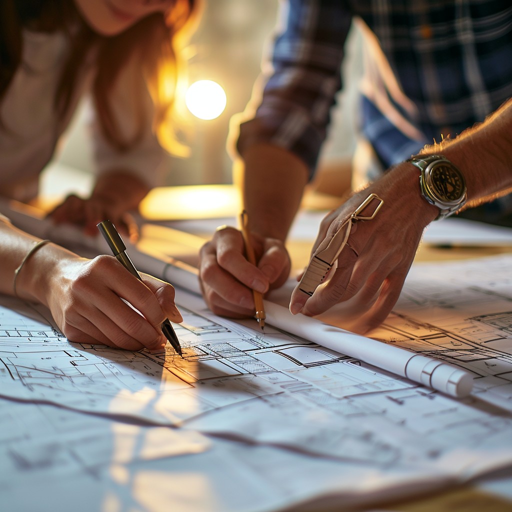 Free Collaborative Project Work Image - Teamwork, Architects ...