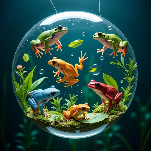 Free Encapsulated Frog Sphere Image - Frog, Sphere, Magnified ...