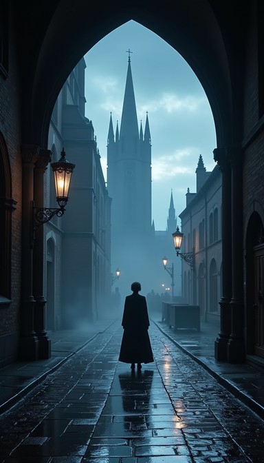 Free Gothic Midnight Solitude Image - Gothic, Victorian, Silhouette ...