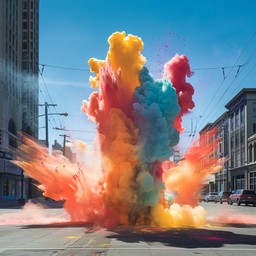 Colours Exploded Free Colorful Explosion Art Image - Colorful, Explosion, Art | Download ...