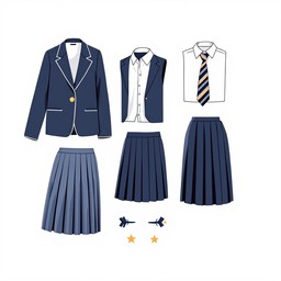 Classroom School Uniforms SKIRT ガールズ US サイズ: 5 カラー: ブルー