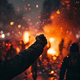 Free Flaming Fist Raised Image - Flame, Fire, Fist | Download at StockCake