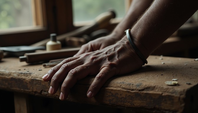 Calluses Lighting Free Craftsman's weathered hands Image - Craftsmanship, Woodworking ...