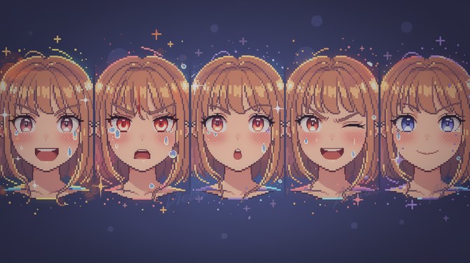 Free Emotional Pixel Expressions Image - Pixels, Emotions, Expressions ...