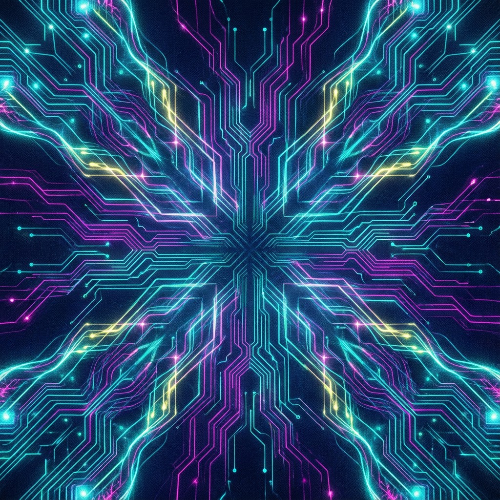 Free Cyber Textile Glow Image - Cyberpunk, Pattern, Textile | Download ...