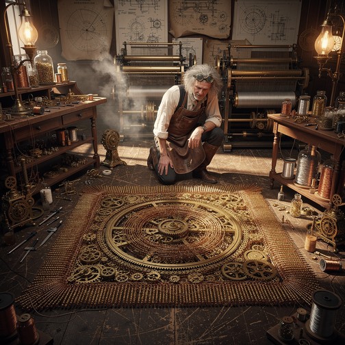 Free Mechanical Rug Magic Image - Steampunk, Inventor, Mechanical ...