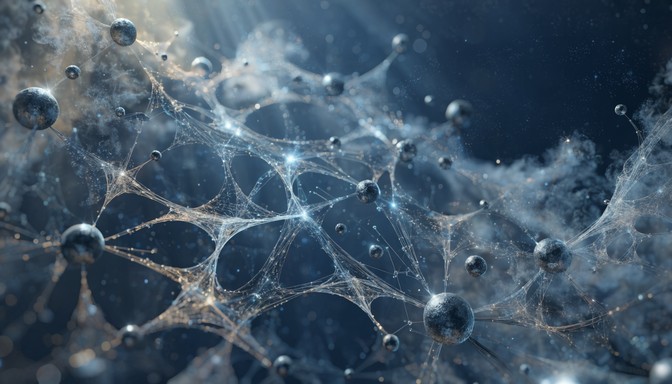 Nodes Beautiful Free Glowing Network Connections Image - Network, Digital, Abstract ...