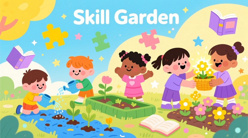 Growing Learning Persevering Free Growing Skills Together Image - Children, Learning, Education ...
