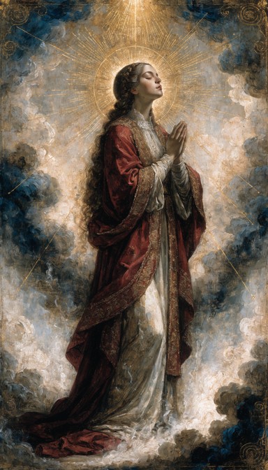 Free Heavenly Devotional Portrait Image - Prayer, Devotional, Woman ...