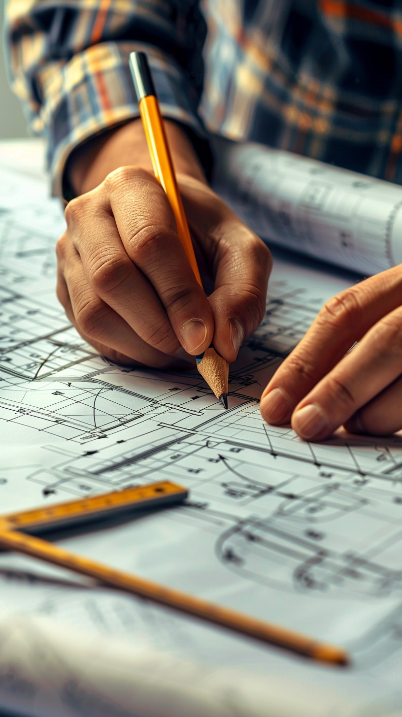Free Drafting Detailed Plans Image - Drafting, Architecture, Planning ...