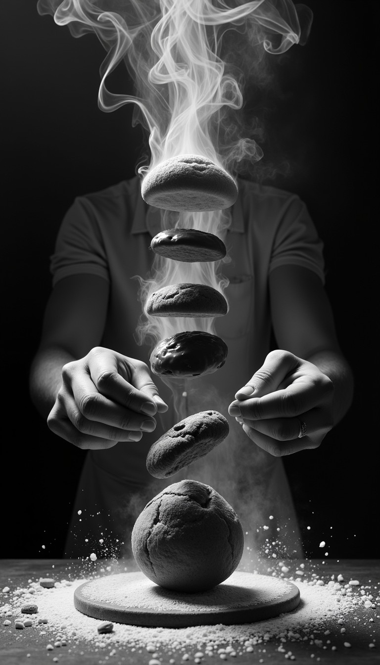 Free Culinary Gravity Defied Image - Culinary, Surreal, Monochrome ...