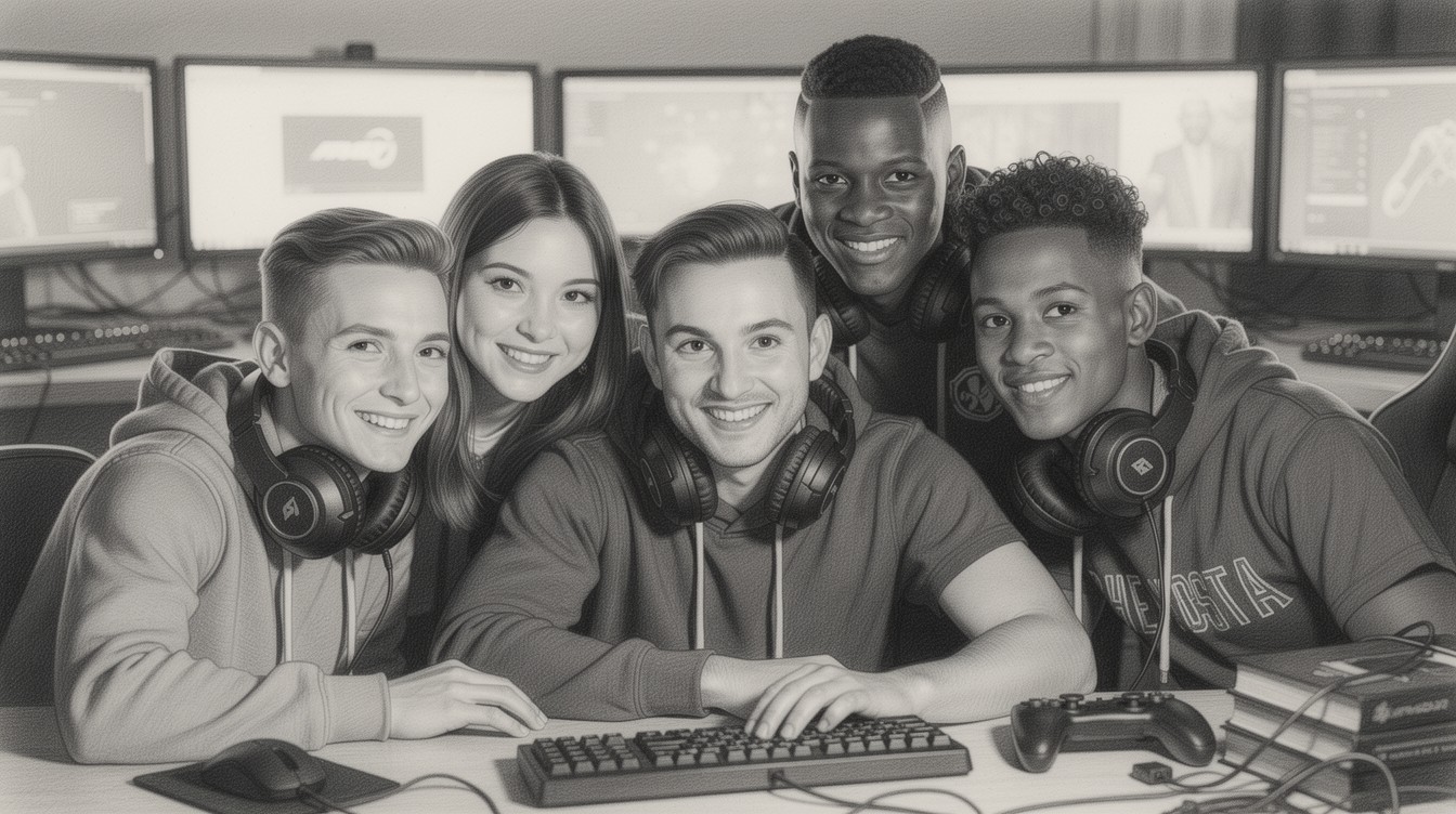 Free Gaming Squad Together Image - Gamers, Gaming, Portrait | Download ...