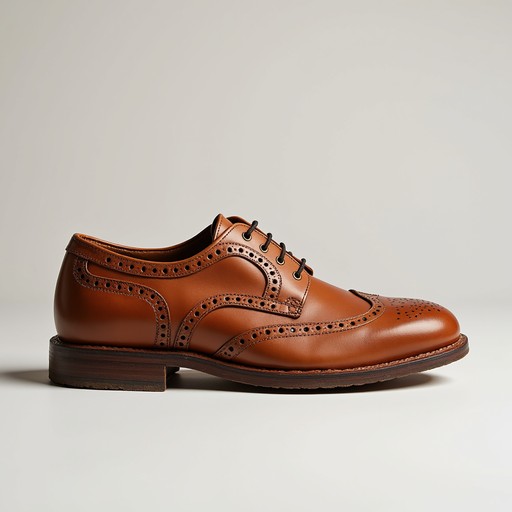 Free Classic Cognac Brogue Image | Download at StockCake