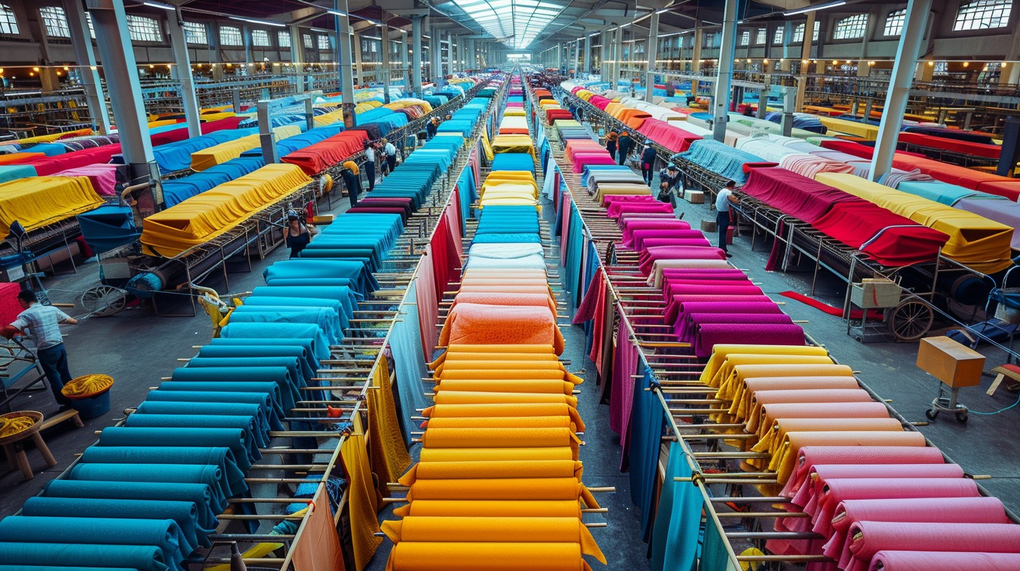 Free Colorful Textile Factory Image - Textiles, Factory, Colorful ...