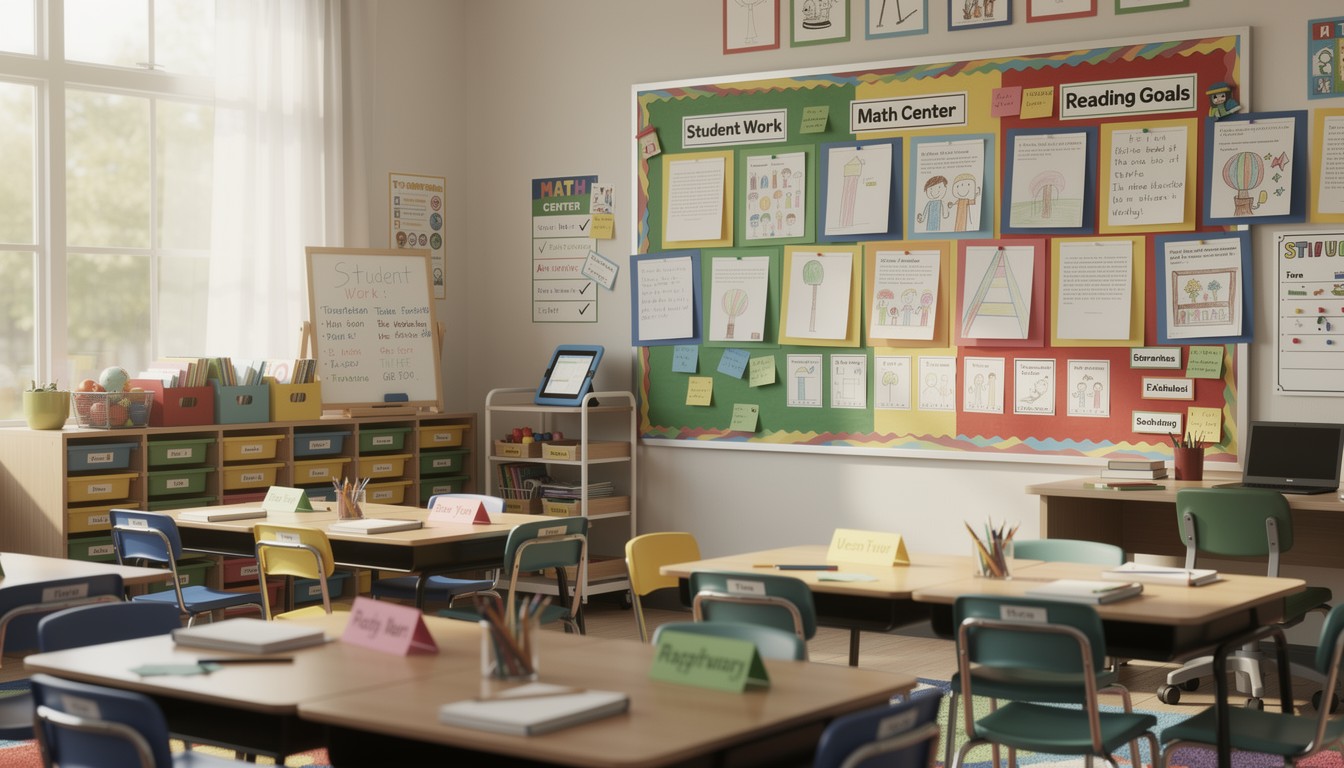 Free Colorful Classroom Display Image - Classroom, Education, Learning ...