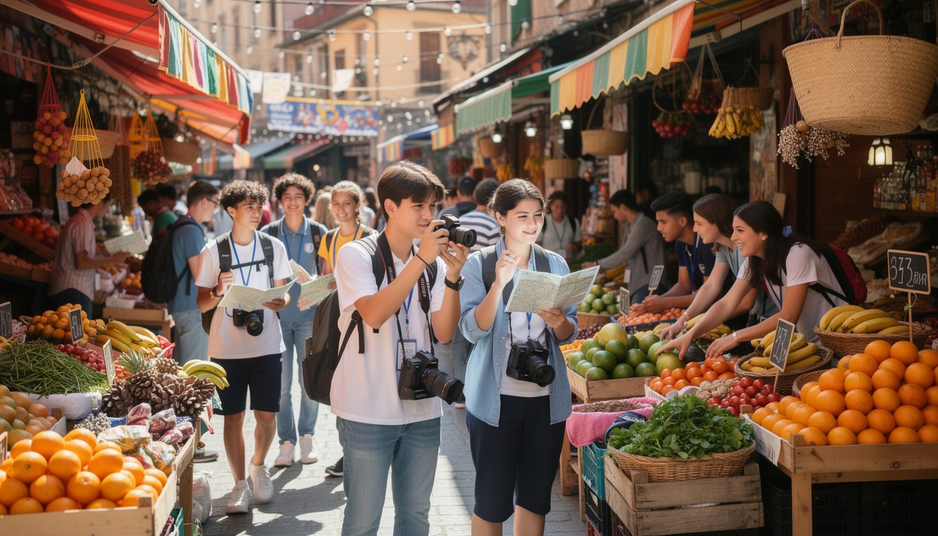 Free Students Explore Market Image - Students, Teenagers, Market ...