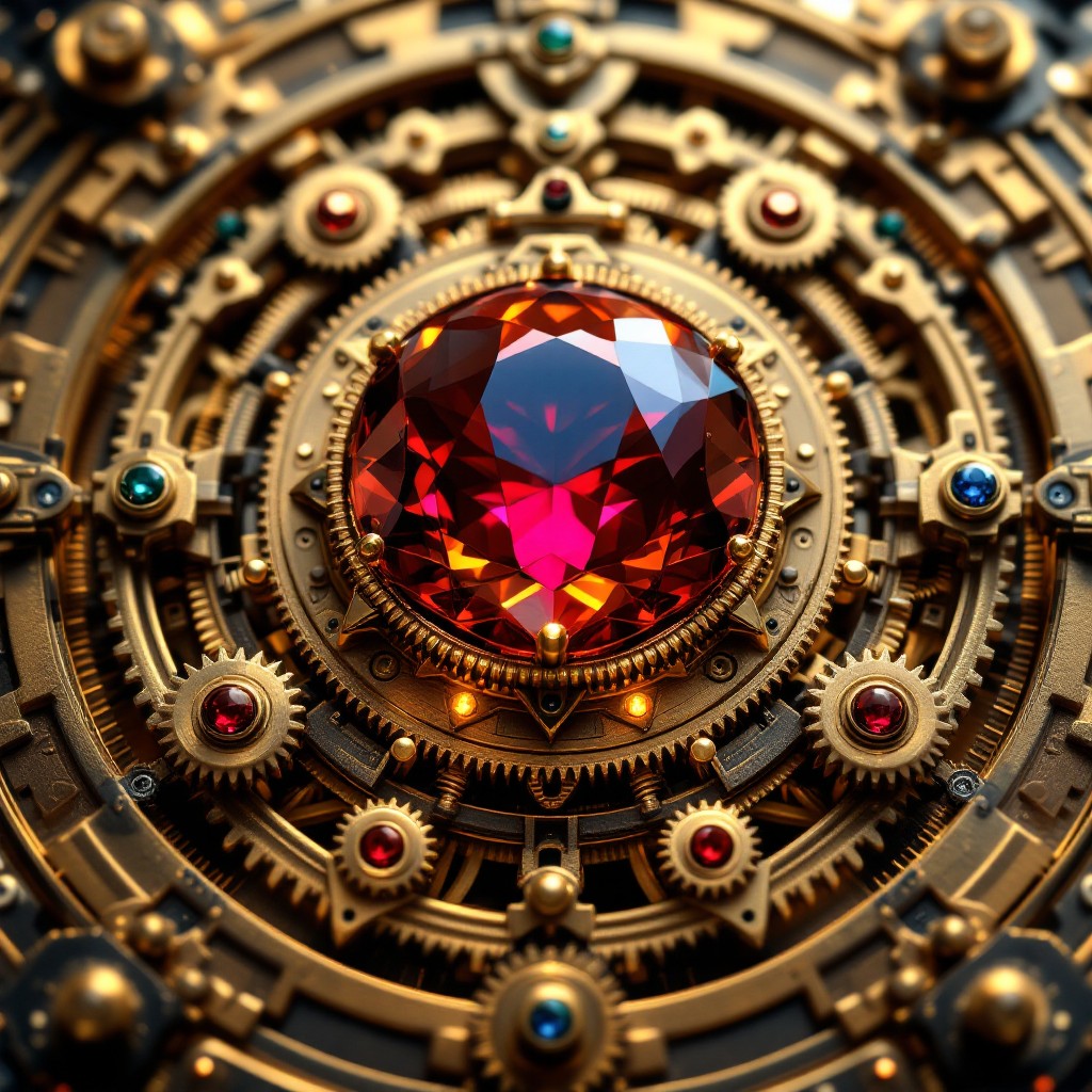 Free Steampunk Clockwork Gemstone Image - Steampunk, Clockwork ...