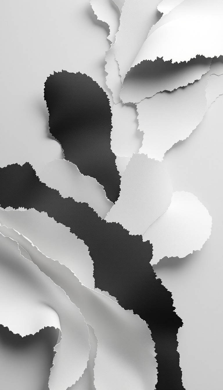 Free Elegant Paper Shadows Image - Paper, Monochrome, Minimal ...