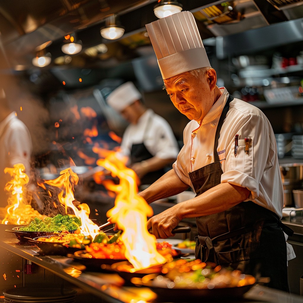 Free Fiery Cooking Action Image - Chef, Cooking, Fire | Download at ...