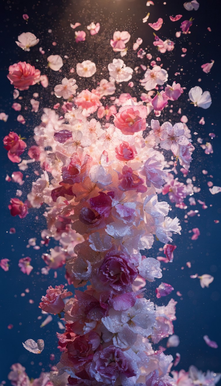Free Petal Explosion Magic Image - Petals, Explosion, Flowers ...