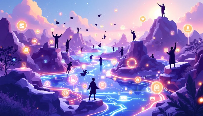 Free Digital Knowledge River Image - Digital, Knowledge, Technology ...