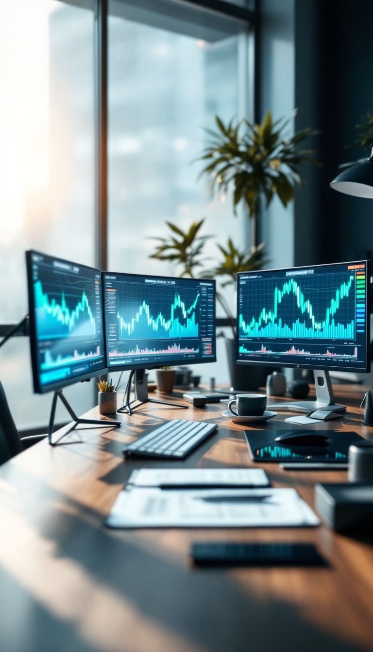 Free Modern Trading Station Image - Trading, Finance, Stocks | Download at  StockCake