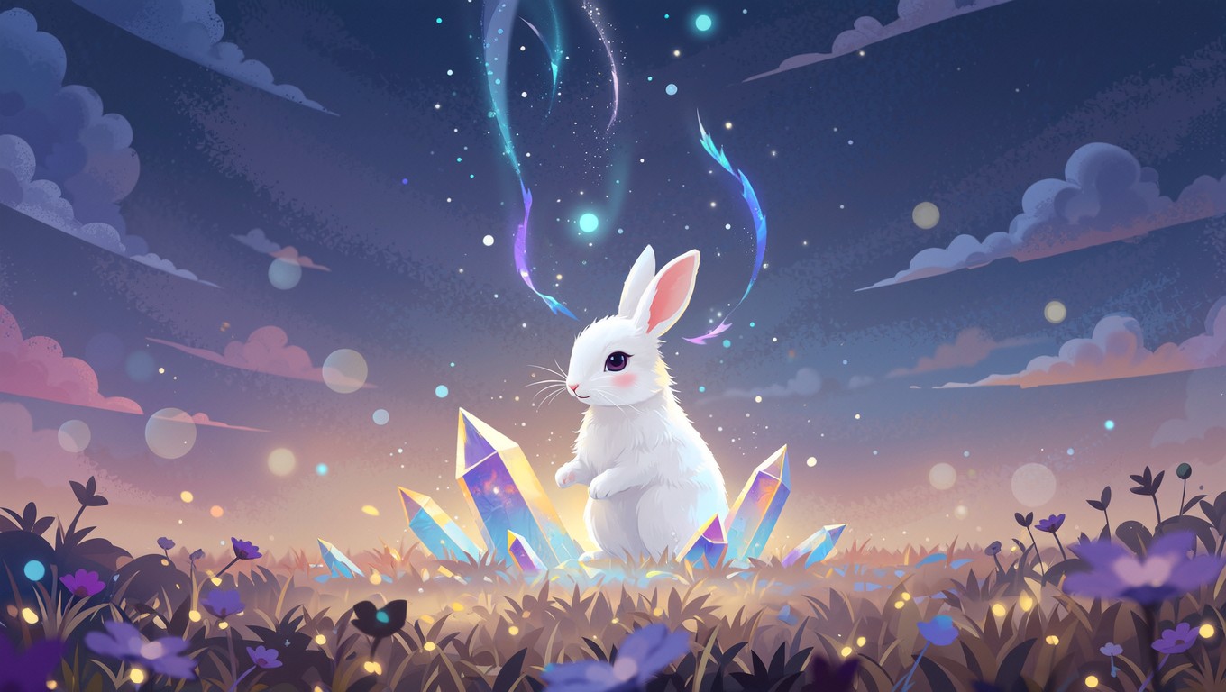 Magic Beautiful Rabbit Free Magical Rabbit Dreams Image - Rabbit, Bunny, Magical | Download at ...