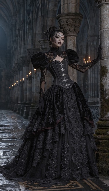 Free Gothic Cathedral Fashion Image - Gothic, Fashion, Woman | Download ...