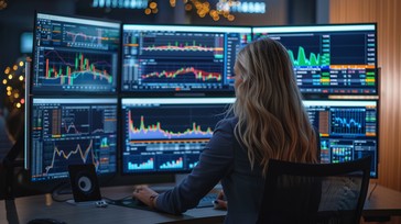 Free Trader Analyzing Data Image - Trading, Finance, Stocks | Download ...