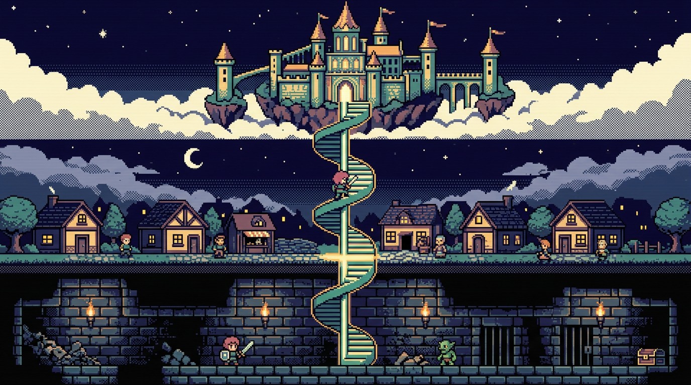Free Layered Pixel Adventure Image - Pixel, Retro, 8-bit | Download at ...