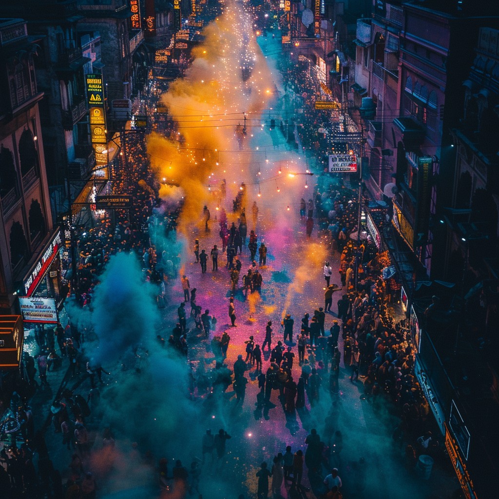 Normal Street Colors Free Vibrant Street Colors Image - City, Street, Colorful | Download at ...