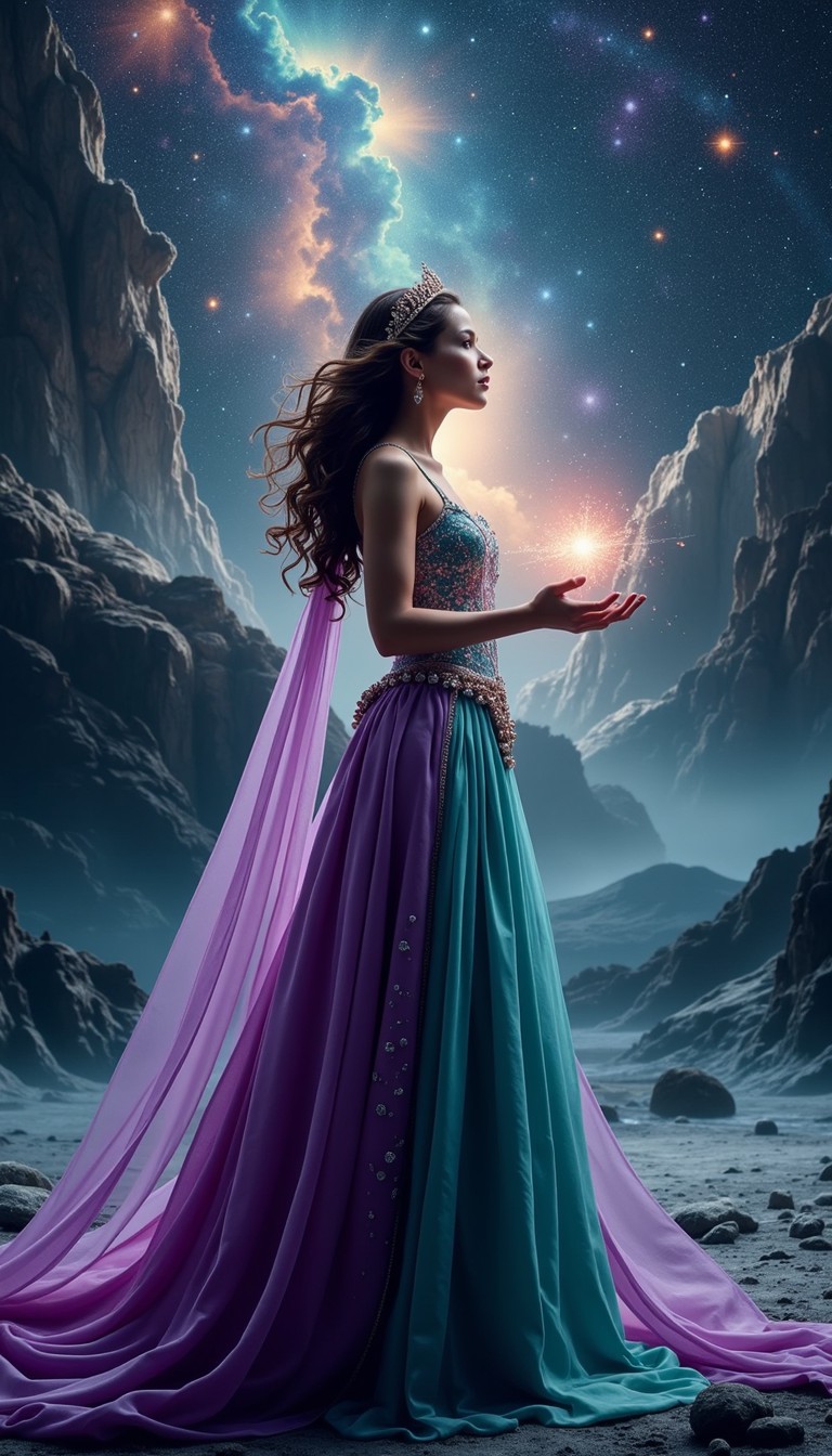 Download Cosmic Princess Rising Image - Cosmic, Princess, Galaxy ...