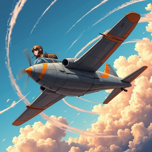 Plane Racing Anime Free Ready For Takeoff Image - Aviator, Anime, Manga | Download at ...