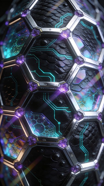 Free Biomechanical Hexagonal Armor Image - Biomechanical, Hexagonal ...