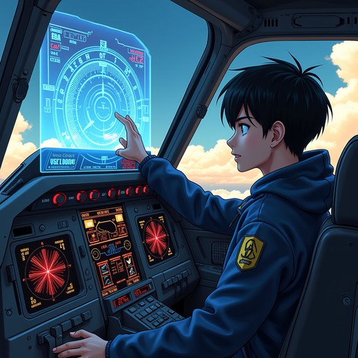 Download Cockpit Command Center Image - Anime, Mecha, Pilot | StockCake