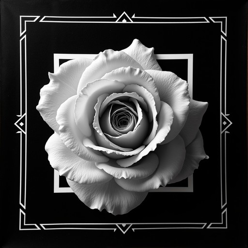Free Geometric Rose Abstraction Image | Download at StockCake