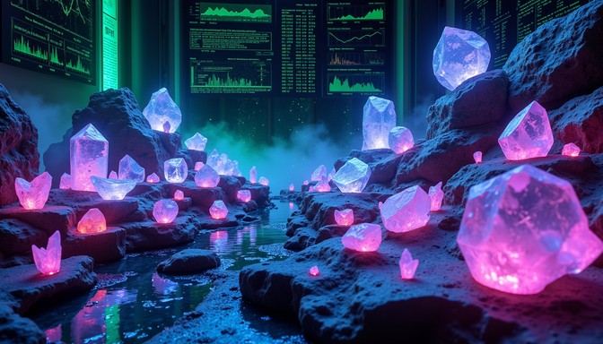 Free Digital Mineral Display Image | Download at StockCake