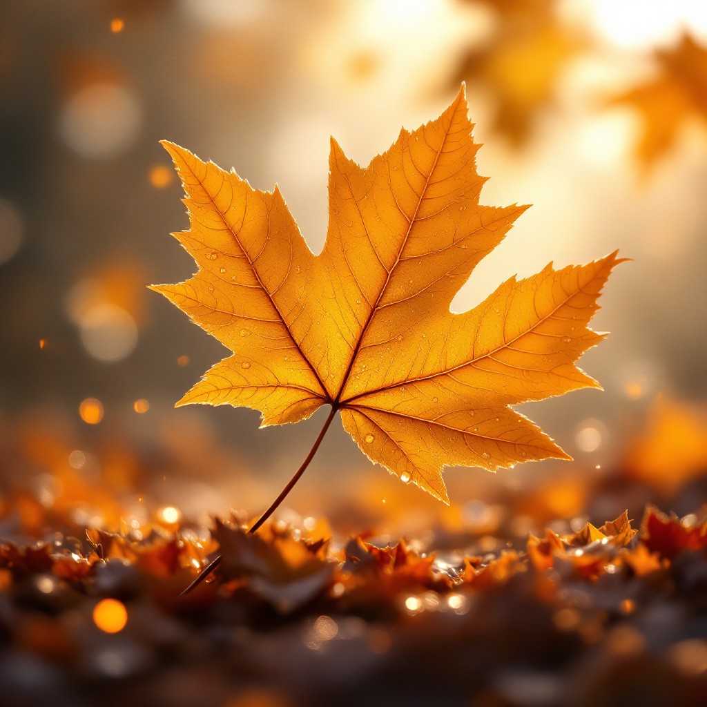 Free Golden Maple Magic Image - Autumn, Maple, Leaf | Download at StockCake