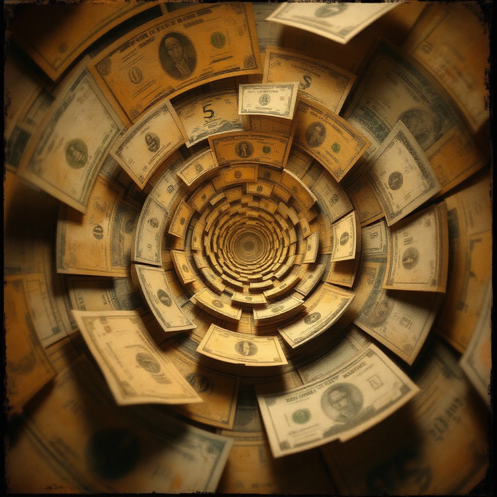 Free Money Spiral Tunnel Image - Money, Spiral, Tunnel | Download at ...