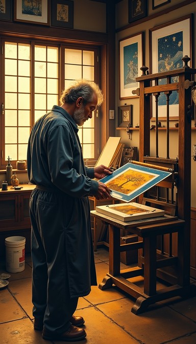 Free Traditional Printmaking Process Image - Printmaking, Woodcut ...