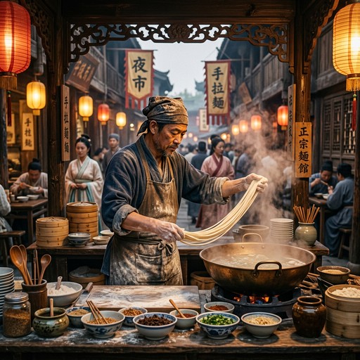 Noodle Making Rustic Free Traditional Noodle Making Image - Noodles, Chinese, Traditional ...