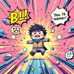 Download Determined Chibi Adventure Image - Anime, Manga, Chibi