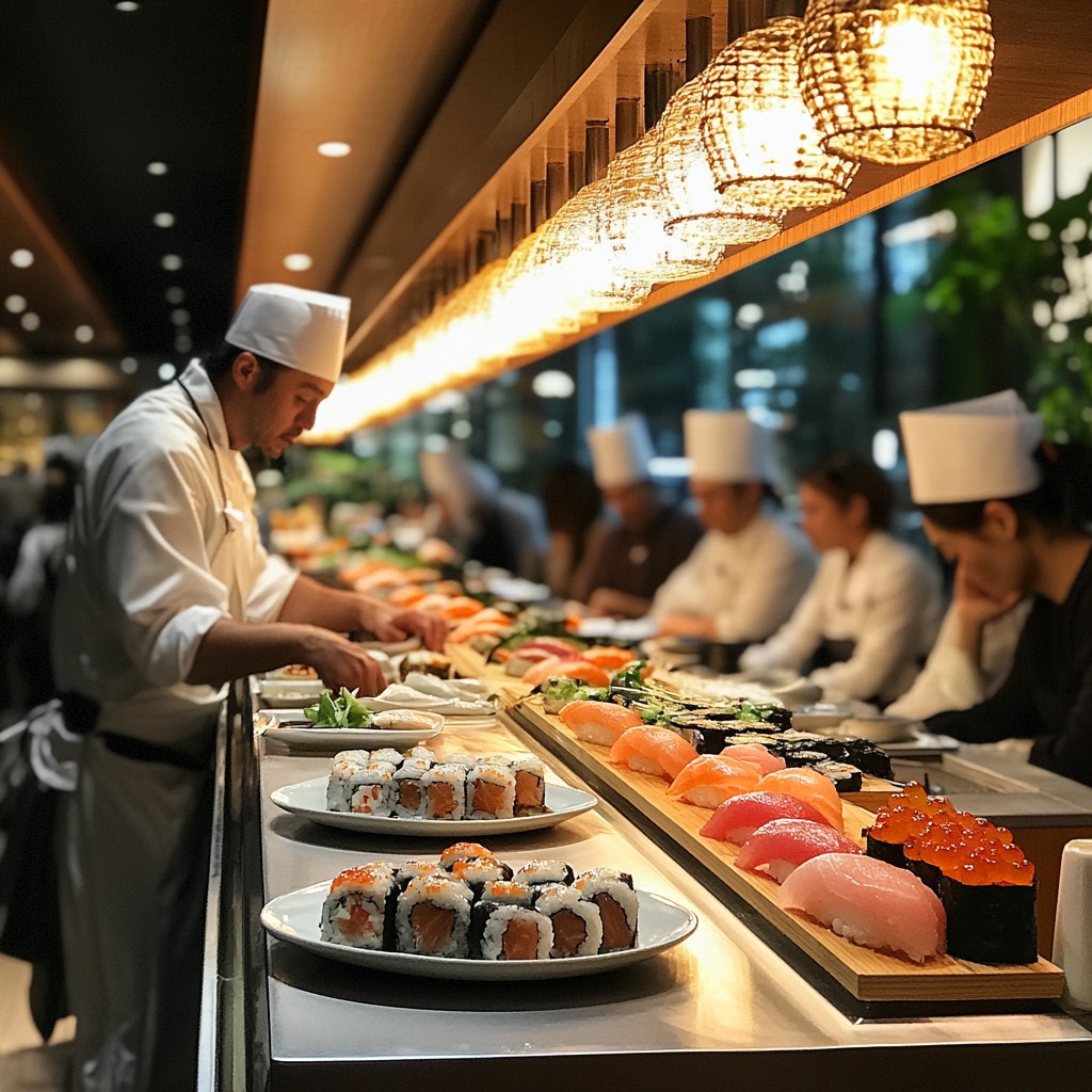 Free Sushi Chef Working Image - Sushi, Chef, Restaurant | Download at ...