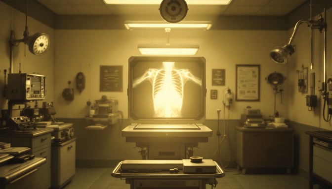 Free Vintage X-ray Room Image - Radiography, Vintage, Sepia | Download ...