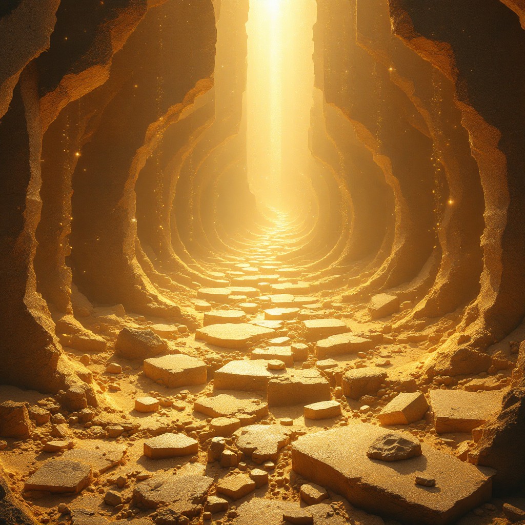 Solid Gold Path Free Golden Light Path Image - Golden, Ethereal, Mystical | Download at ...