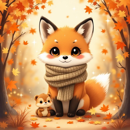 Free Cozy Autumn Fox Image - Anime, Fox, Autumn | Download at StockCake