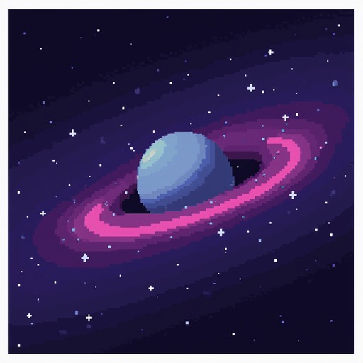 Free Pixelated Cosmic Eclipse Image - Planet, Space, Pixel | Download ...