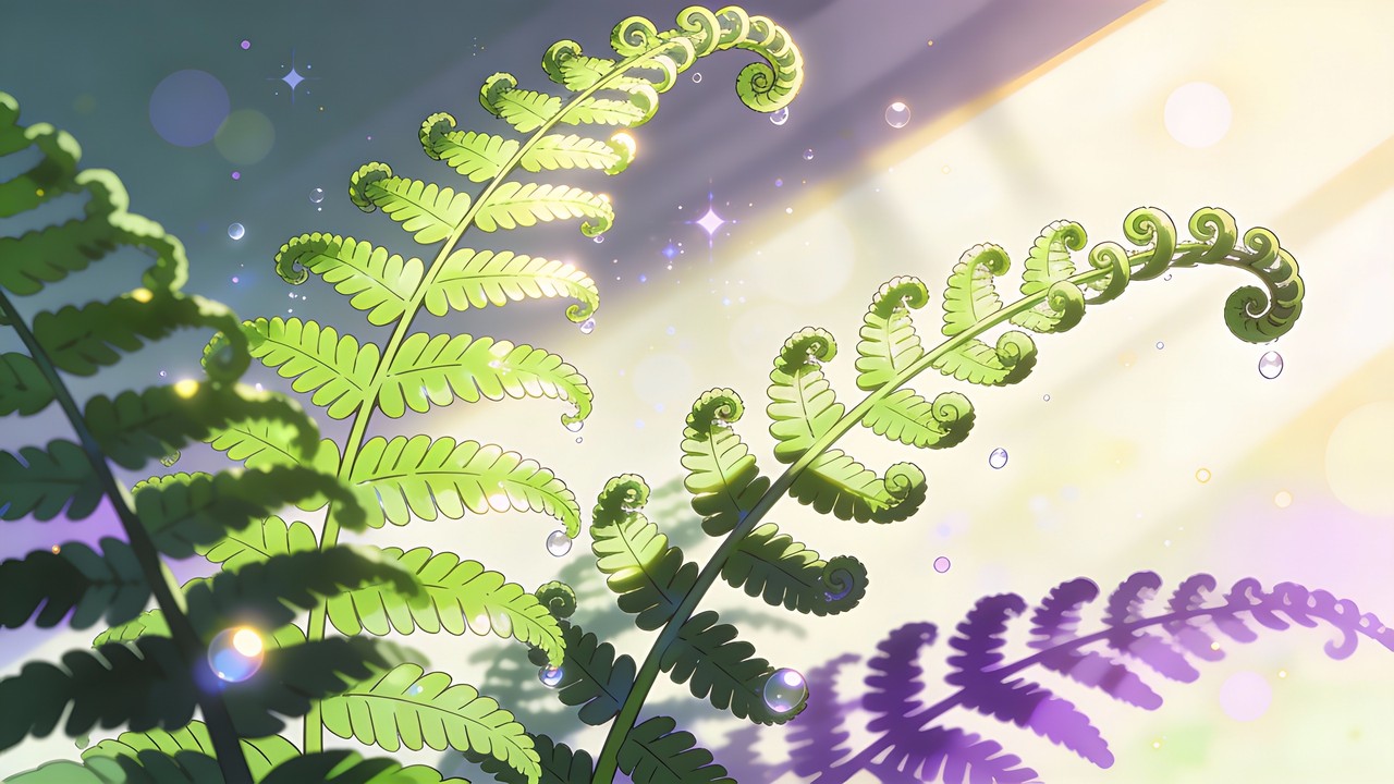 Fern Using Magic Free Magical Fern Fantasy Image - Fern, Anime, Manga | Download at ...